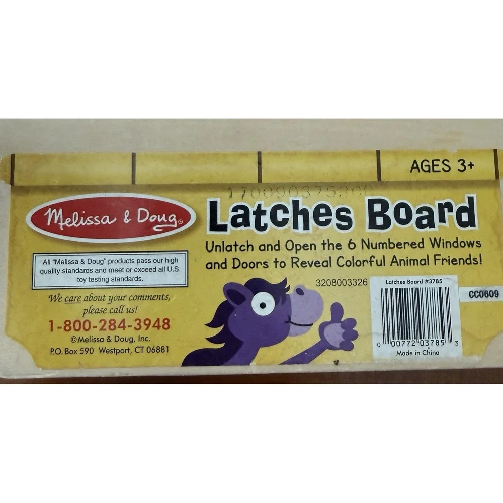 Melissa &‎ Doug Bead Maze Cash Register Latches Board Lot of 3 Pretend Play Toys